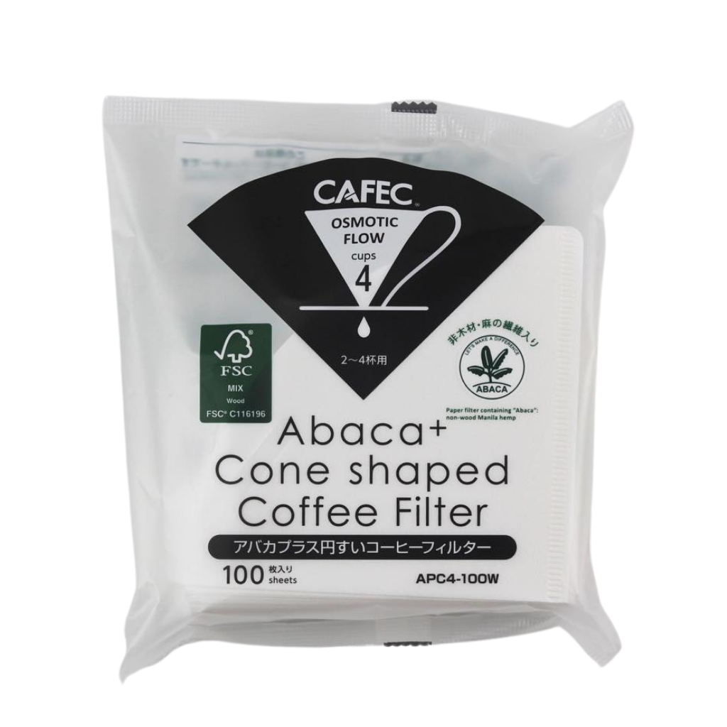 Filtres V60 CAFEC Abaca+ taille 02 - Jockos Coffee