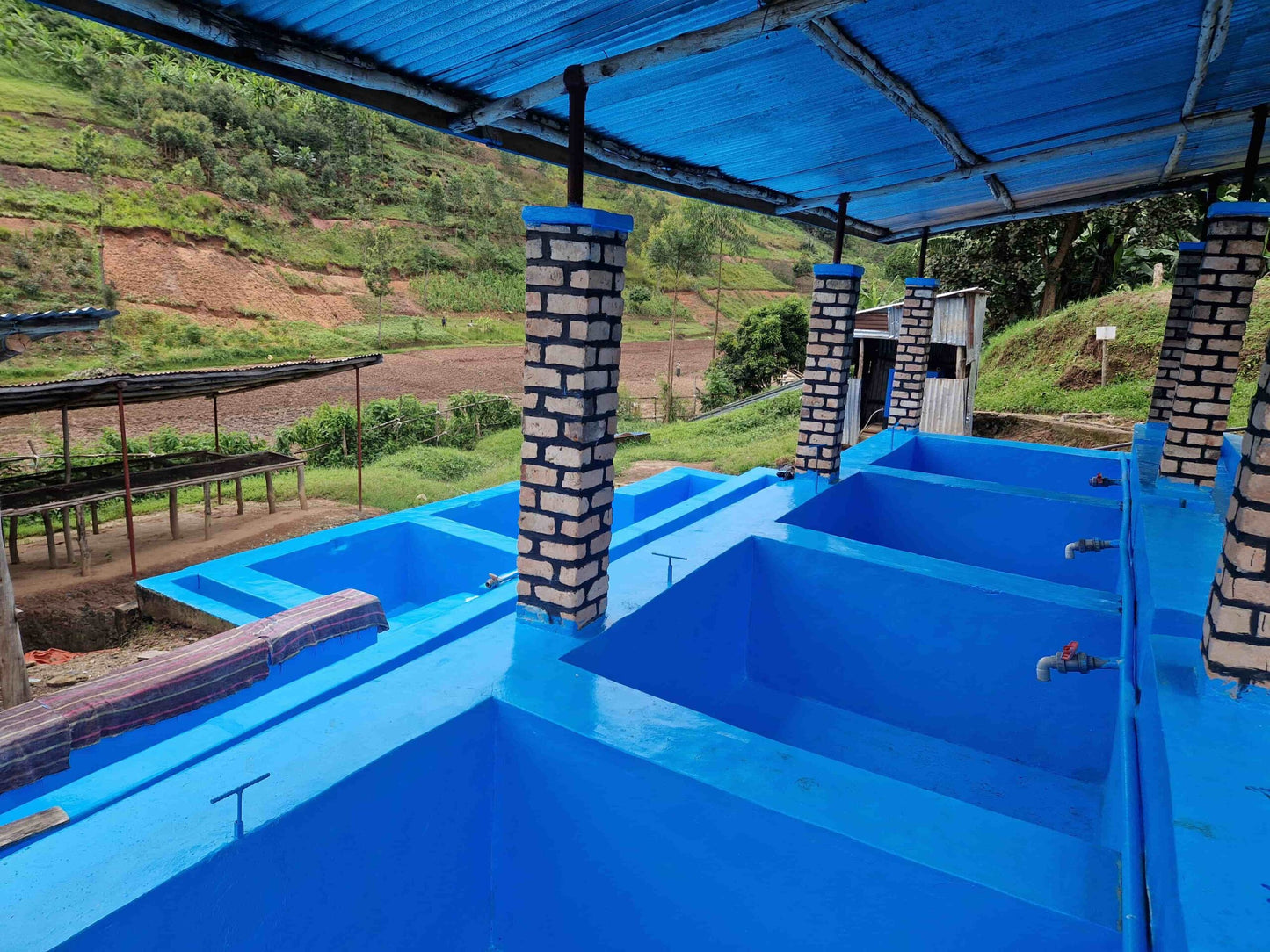 Station de lavage Fugi, Kizi Rift, Rwanda